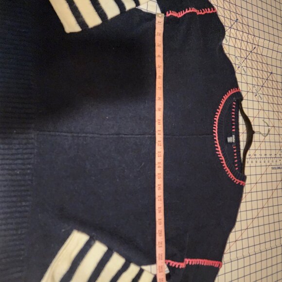 Hatley Navy and Pink Crew Neck Sweater - Picture 4 of 12